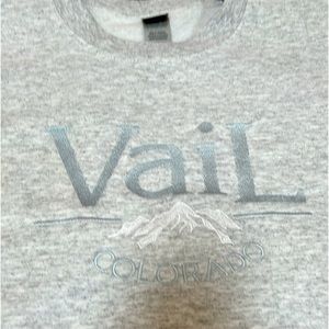 Vail Colorado gray sweatshirt Sz M / New!!!